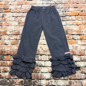 Ruffle Butts Child's Flared Pants - Blue - Girls Size 5